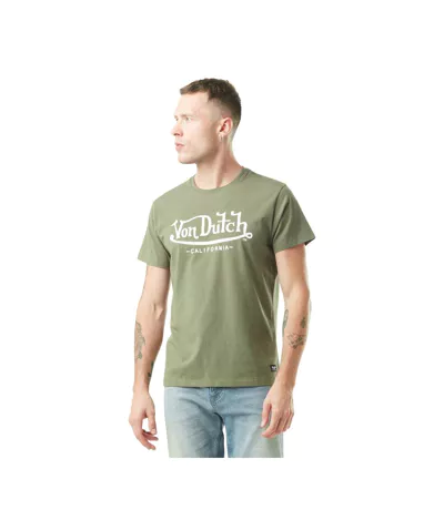 T-shirt homme col rond en coton First Vondutch