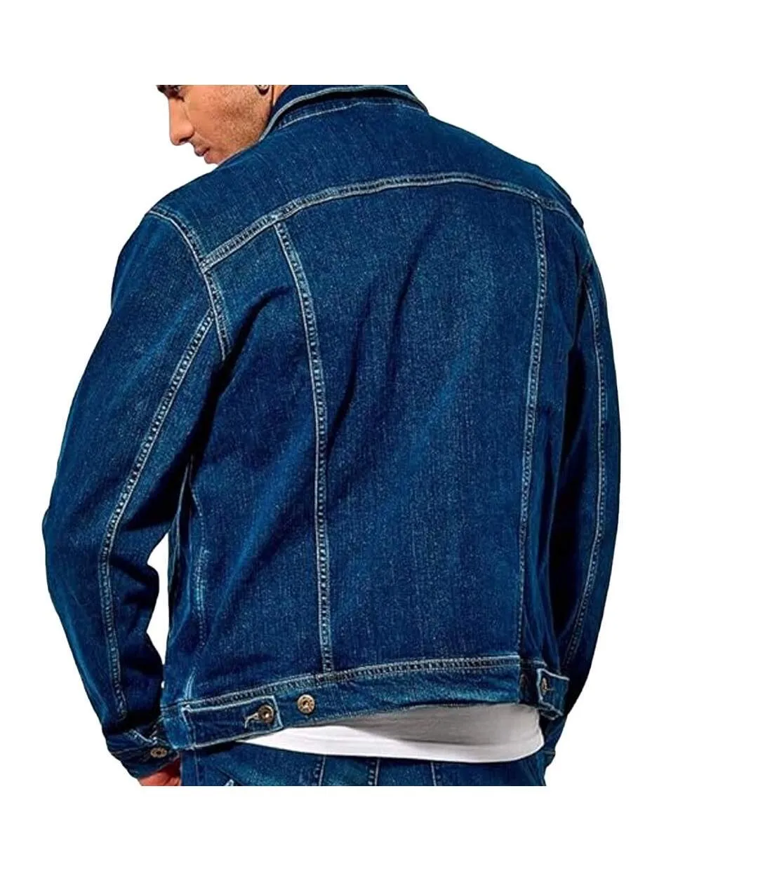 Veste en jean bleu homme kaporal blunth-2