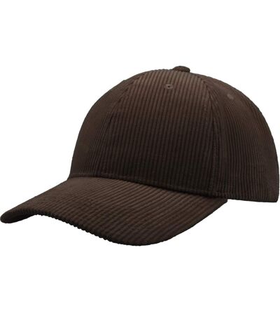 Casquette de baseball cordy s adulte marron Atlantis