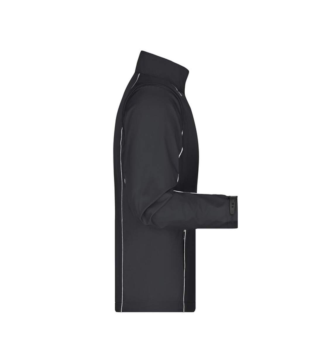 Veste Softshell Homme Noir Argenté James And Nicholson-3