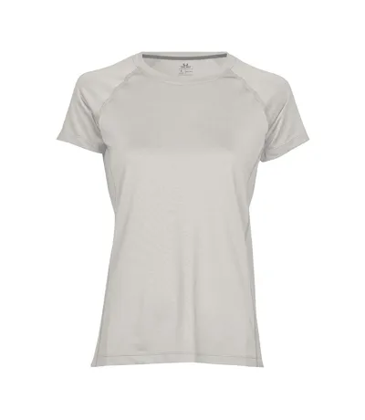 Womens/ladies Cooldry T-shirt Cement Tee Jays