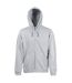 Veste À Capuche Homme Gris Chiné Fruit Of The Loom-1