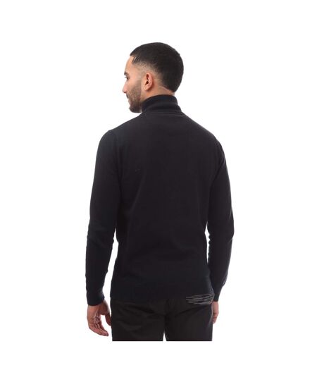 Mens Paraguay Quarter Zip Sweatshirt Navy Weekend Offender