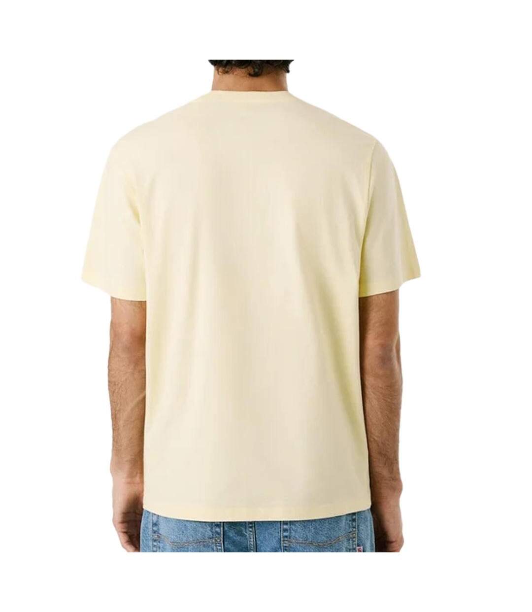 T-shirt jaune homme pepe jeans contrast connor - l-2