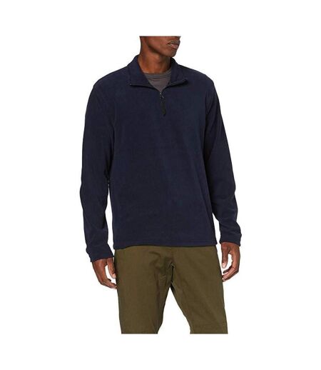 Mens Micro Zip Neck Fleece Top 170 Gsm Bleu Marine Regatta