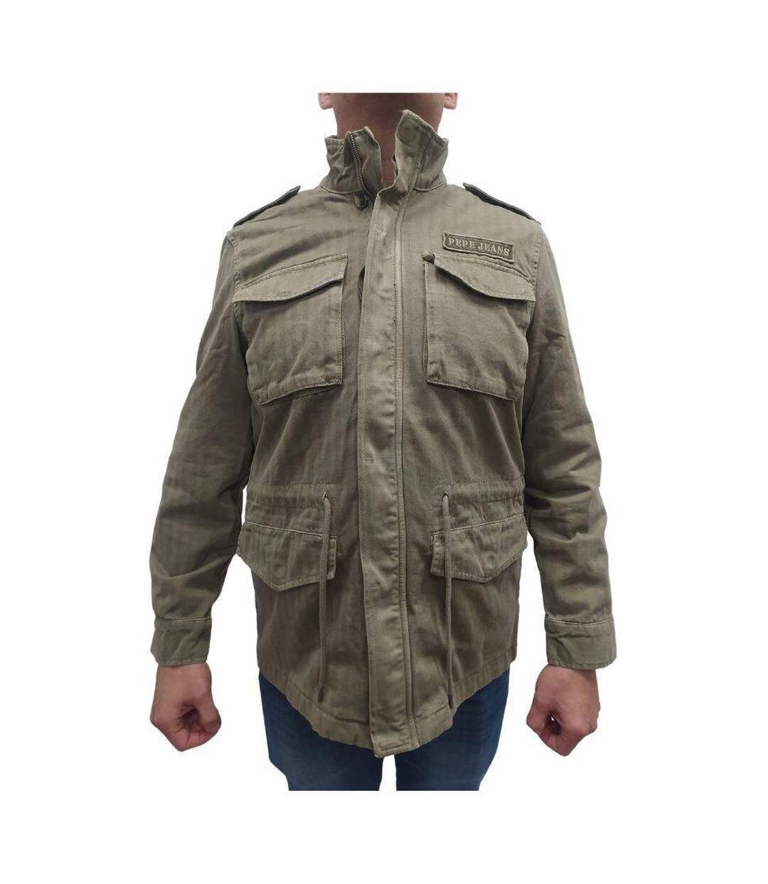 Veste Motif/style Logo Homme Vert Pepe Jeans-2