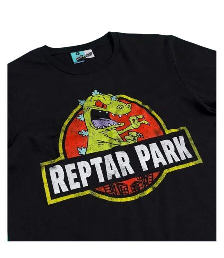 T-shirt Reptar Park Adulte Charbon Rugrats