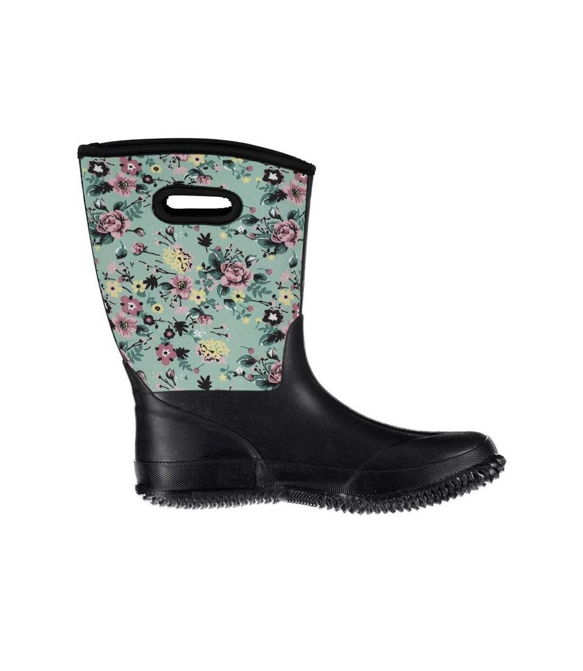 Trespass Womens/Ladies Geraldine Waterproof Wellington Boots (Peppermint Floral Print) - UTTP3375