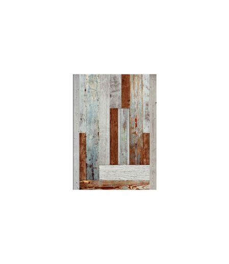 Papier Peint Labyrinth of Wooden Planks 50x1000cm