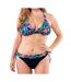 Maillot de bain 2 pièces à fleurs femme sun project 2917 - taille 5-1