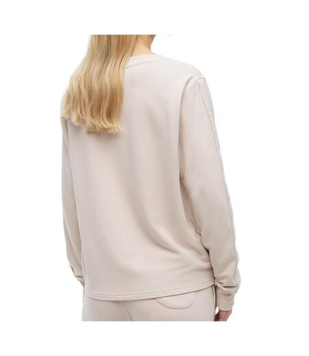 Sweat beige femme tommy hilfiger track