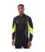 Mens King Pro Quarter Zip Top Black Puma-1
