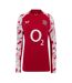 Haut D´entraînement Motif/style England Red Roses Femme Rouge Blanc Castore-1