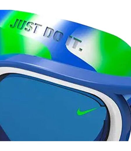 Childrens/kids Expanse Swimming Goggles Blue Green Nike