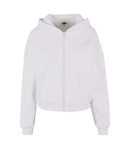 Sweat À Capuche Cozy Femme Blanc Urban Classics