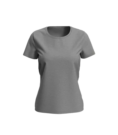 T-shirt Lux Femme Gris Chiné Stedman