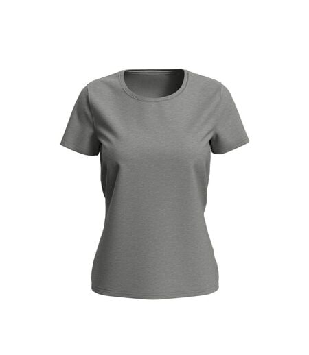 T-shirt Lux Femme Gris Chiné Stedman