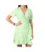 Robe Vert Femme Only Marlie Wrap - L