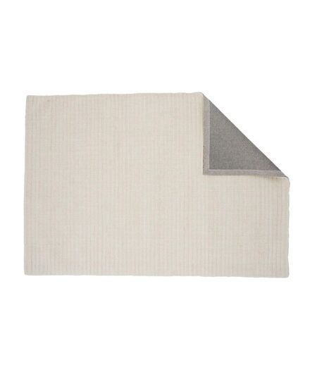 Tapis Déco en Laine Milton 162x230cm Blanc