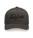 Casquette trucker avec filet semi curved avec broderie Grey Matter Hatfield-1