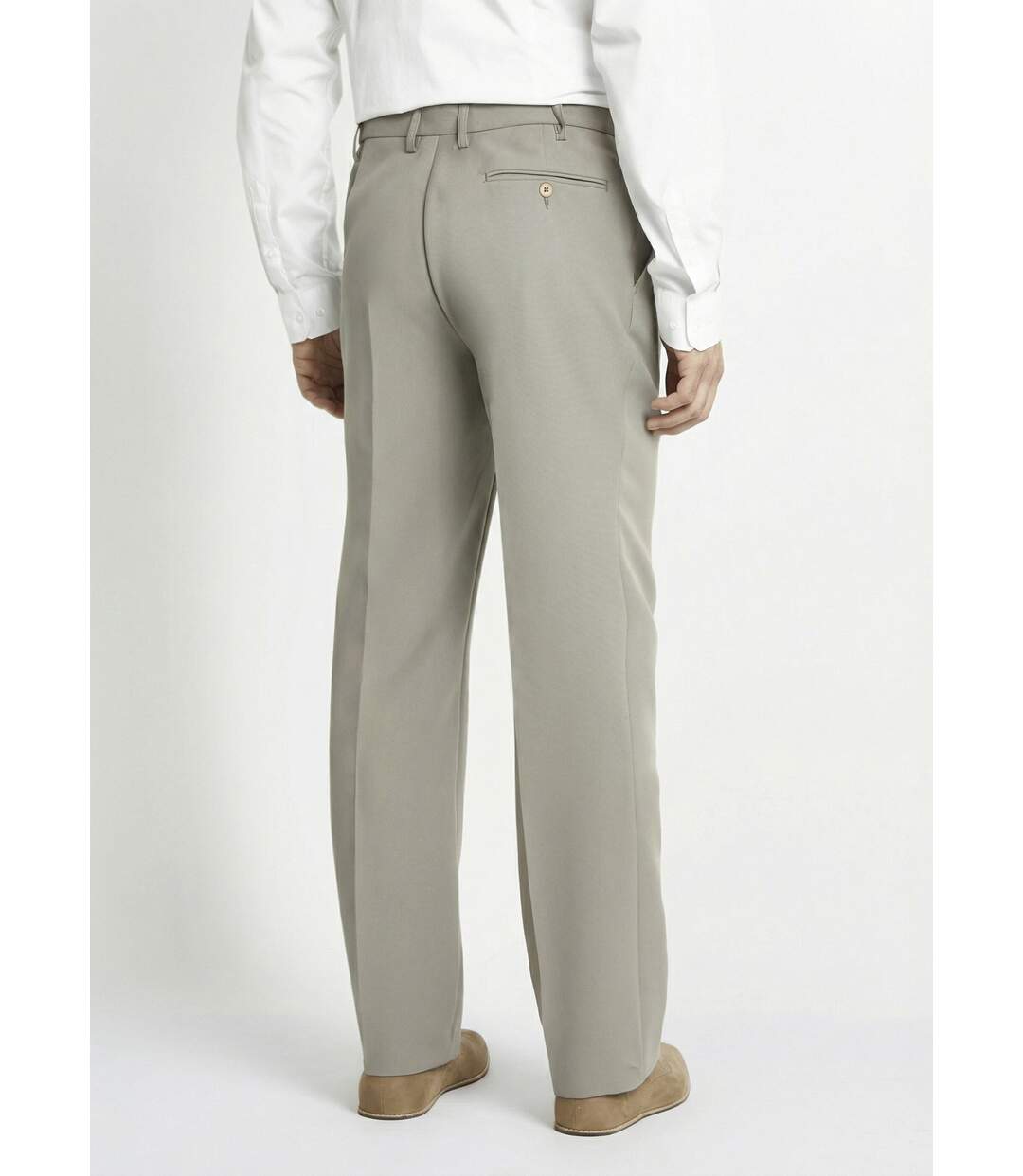 Pantalon ceinture ajustable invisible polyester-2