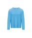 T-shirt manches longues FEMME - 04443 - bleu aqua-1