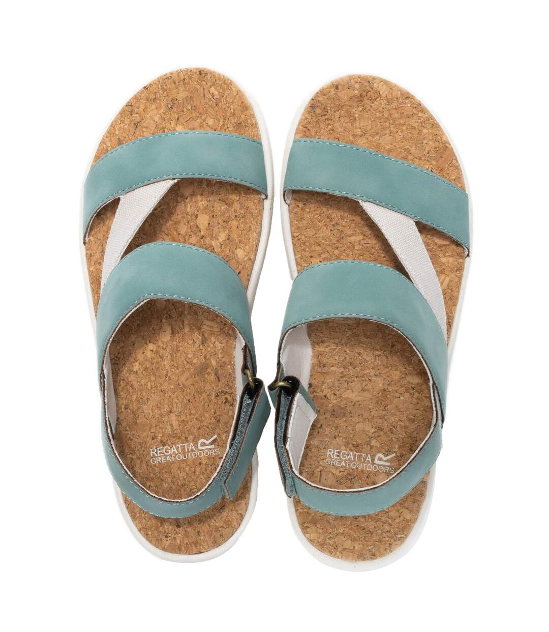 Womens/ladies Rylie Sandals Ivy Moss Regatta-4