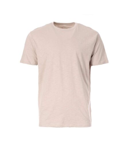 T-Shirt beige homme no publik flamme