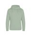 Hoods Mens Cross Neck Hoodie Dusty Green AWDis-1
