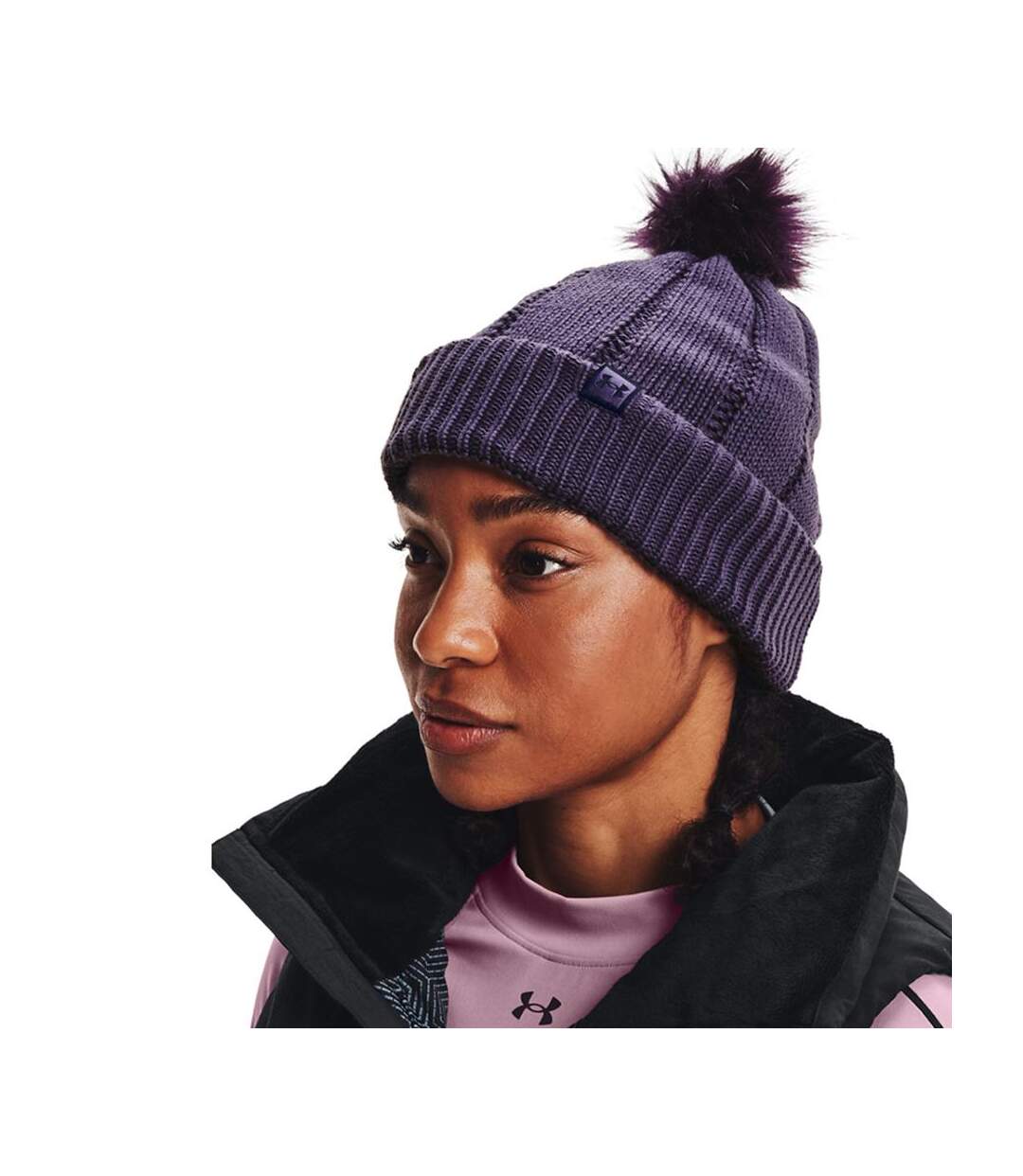 Bonnet Around Town Cgi Femme Violet Clair Under Armour-1