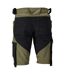 Mens Advanced Work Shorts Moss Green Black Mascot-2