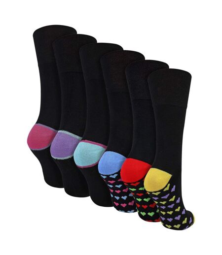 Sock Snob- Lot De 6 Chaussettes Femme Bambou Sans Élastique Respirantes