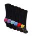 Sock Snob- Lot De 6 Chaussettes Femme Bambou Sans Élastique Respirantes-1