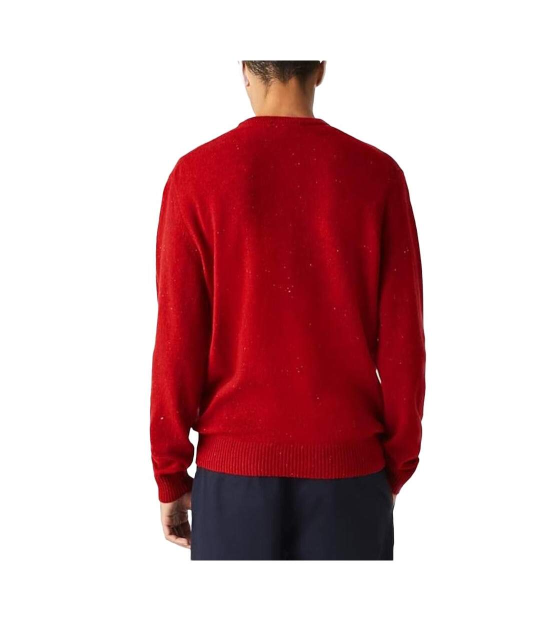 Pull Rouge Homme Lacoste Tricot AH2341 - XL-2