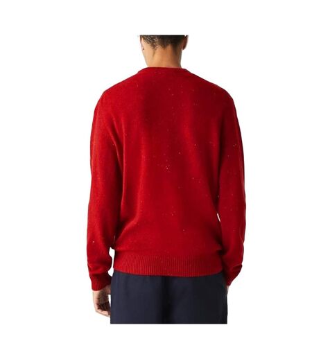 Pull Rouge Homme Lacoste Tricot AH2341 - XS