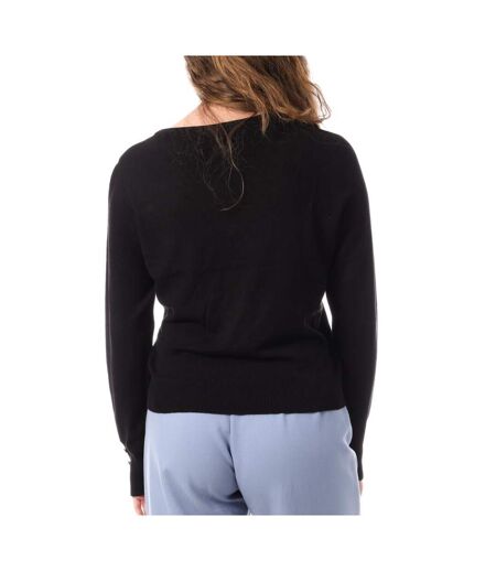 Pull noir femme only minna 15344087