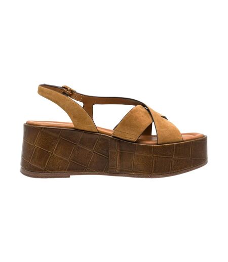 Sandales Cuir Compensée Tamaris