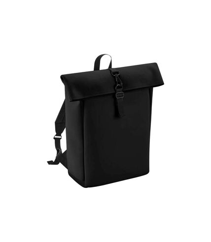 Bagbase Roll Top PU Knapsack (Black) (One Size) - UTBC5125