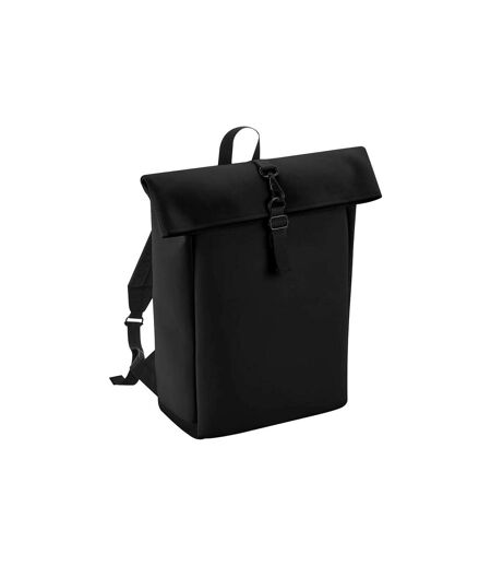 Bagbase Roll Top PU Knapsack (Black) (One Size) - UTBC5125