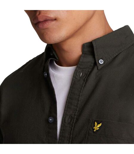 Chemise Unie Homme Anthracite Lyle & Scott