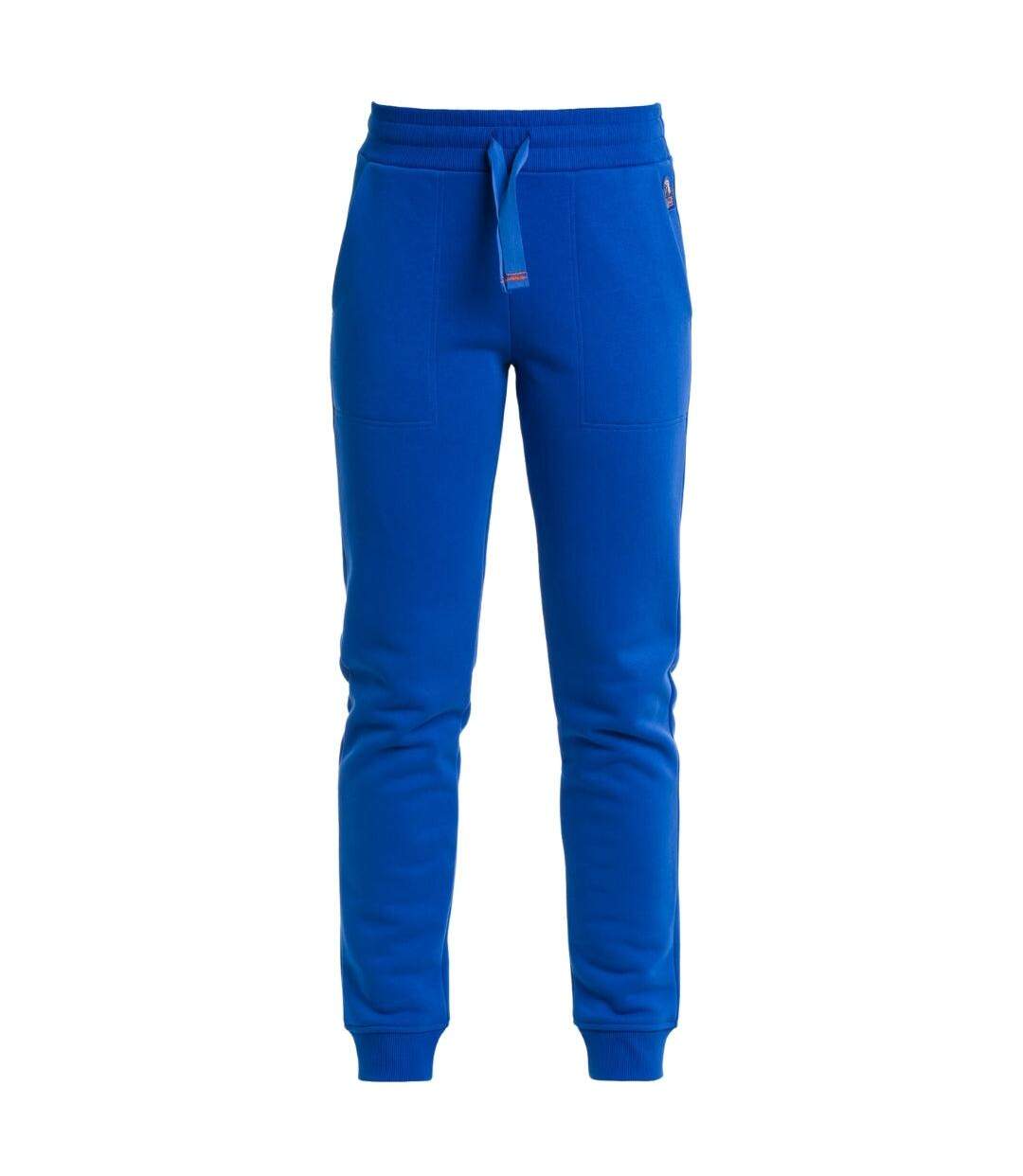 Mens Franca Kos Slim Jogging Bottoms Blue Parajumpers-1