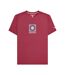 T-shirt Motif/style Logo Rectangulaire Homme Bordeaux Lambretta-2