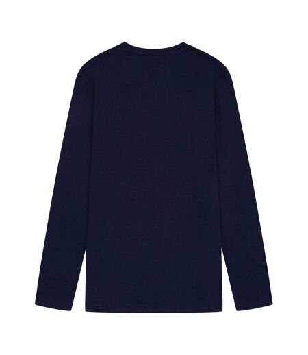 T-shirt Motif/style Gros Logo Aspinall Homme Bleu Marine Fenchurch