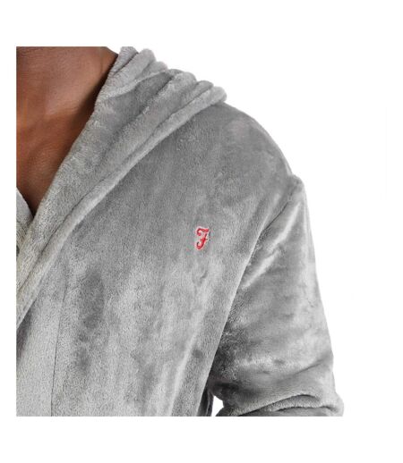 Robe De Chambre Manches Longues Frazier Homme Gris Farah