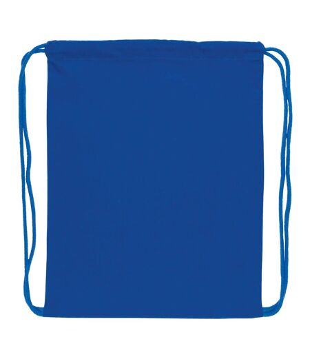 Impact Cotton Aware Drawstring Bag One Size Blue XD Collection