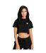 T-shirt Essentials Femme Noir SikSilk-2