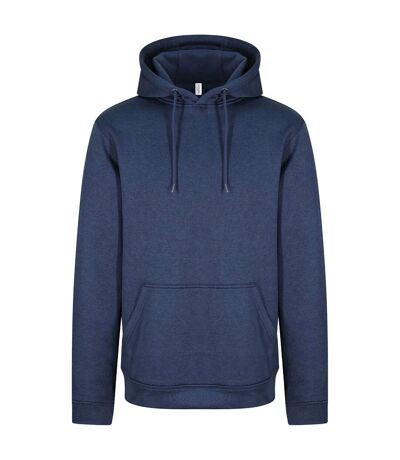 Sweat à capuche adulte bleu chiné Awdis Awdis