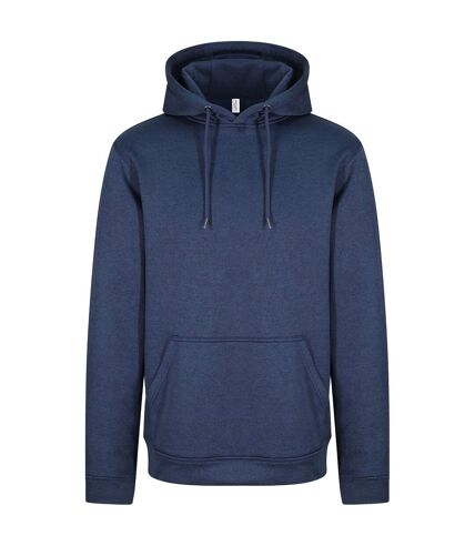 Sweat à capuche adulte bleu chiné Awdis Awdis