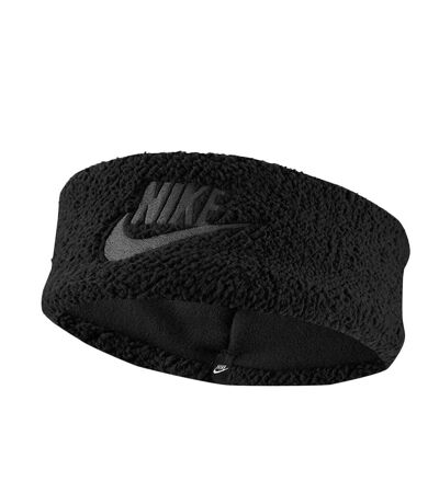 Bandeau Sherpa Noir Femme Nike Smoke - Taille unique