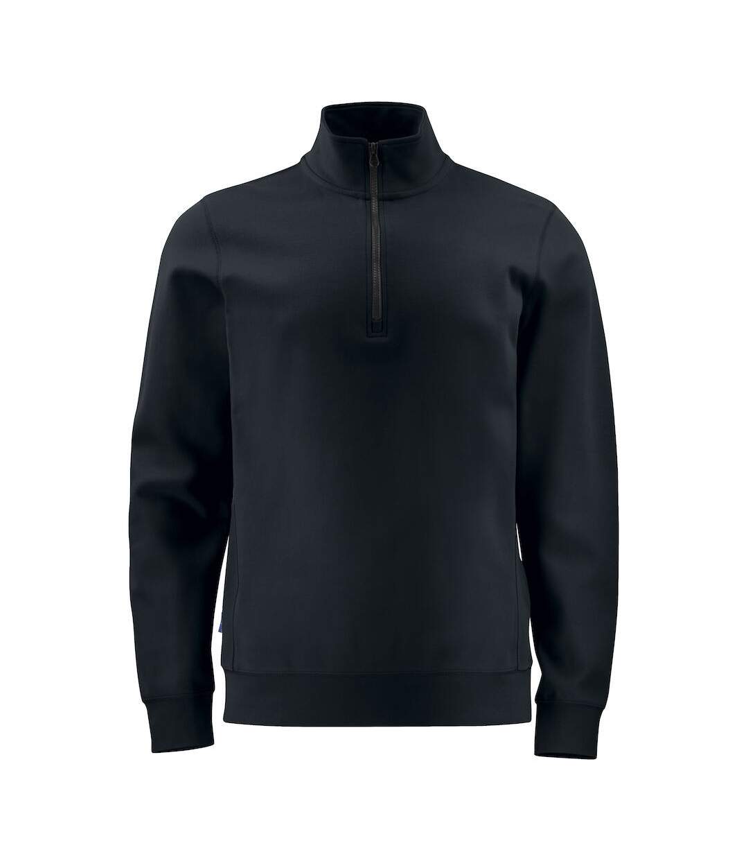 Mens half zip sweatshirt black Projob